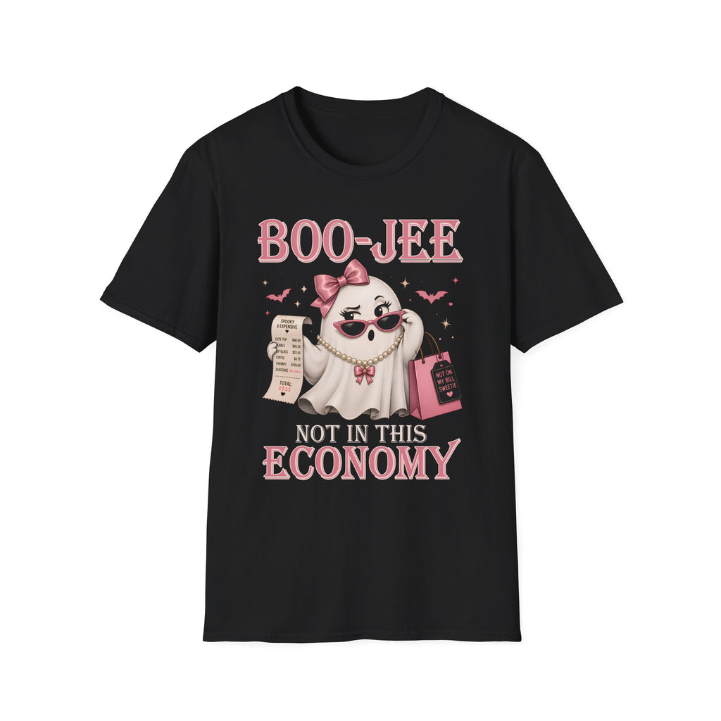 BOO-JEE NOT IN THIS ECONOMY Unisex Softstyle T-Shirt