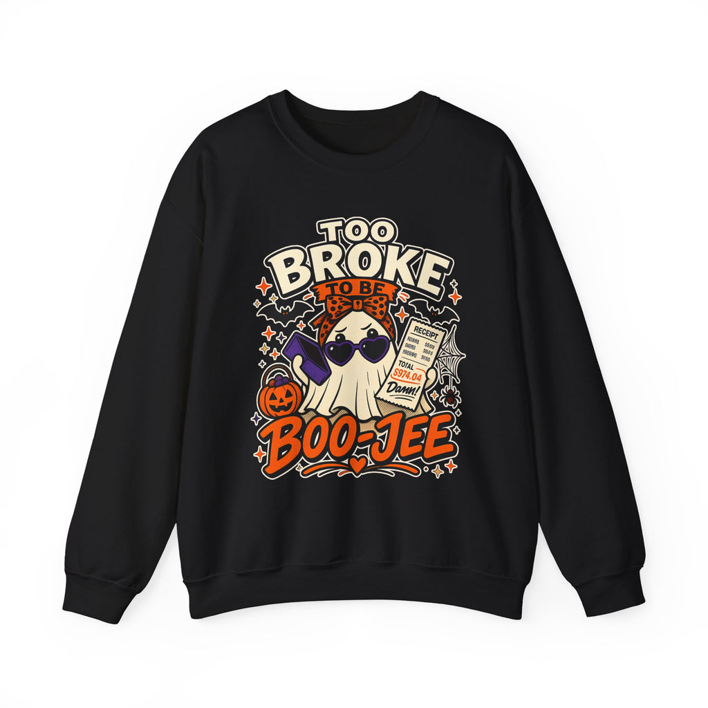 Boo-Jee Ghost Crewneck | Funny "Not This Economy" Sweatshirt