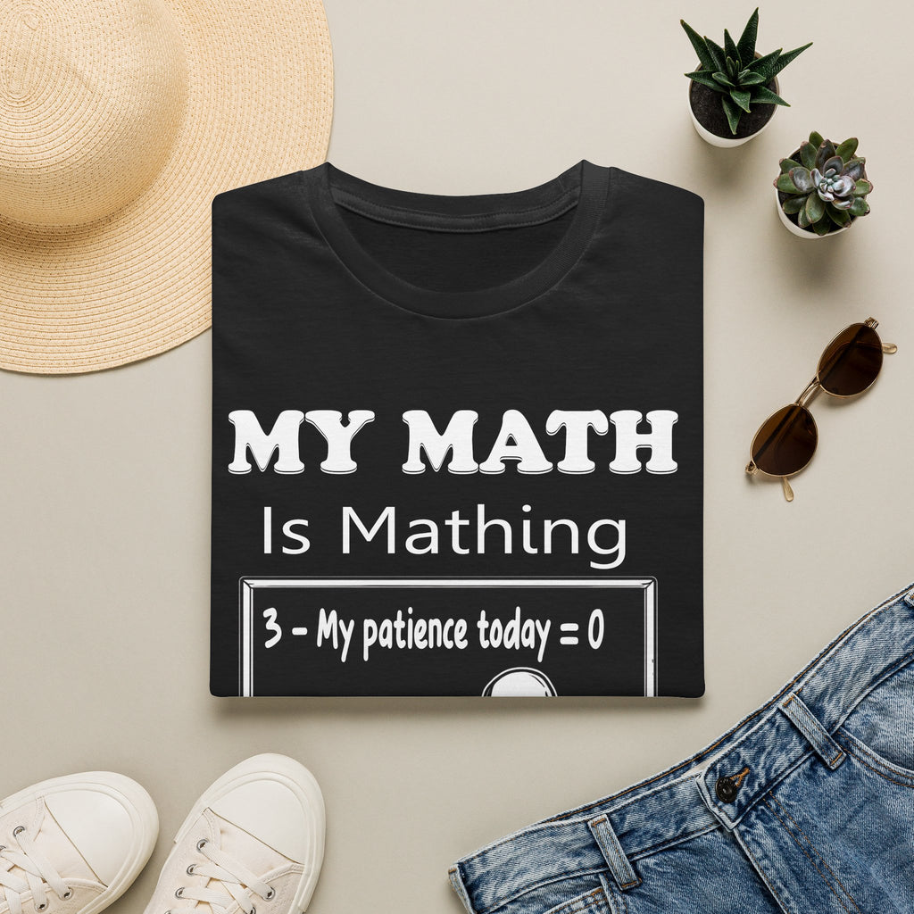 My Math Is Mathing Teacher Shirt | Funny Math Teacher Skeleton T-Shirt