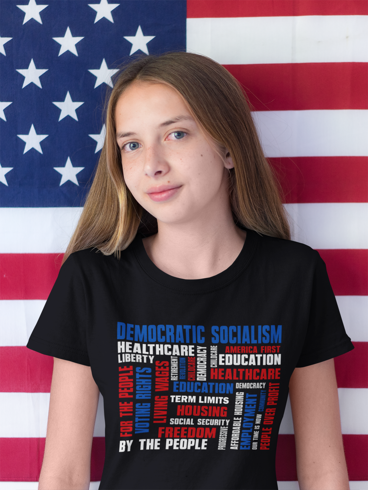 Democratic Socialism, Defined — Civic Education Tee