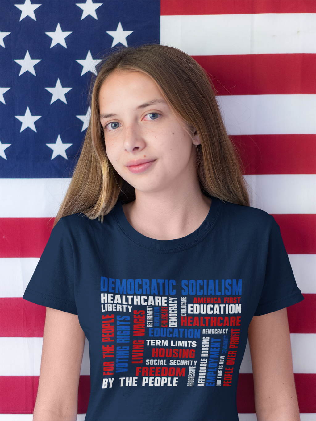 Democratic Socialism, Defined — Civic Education Tee