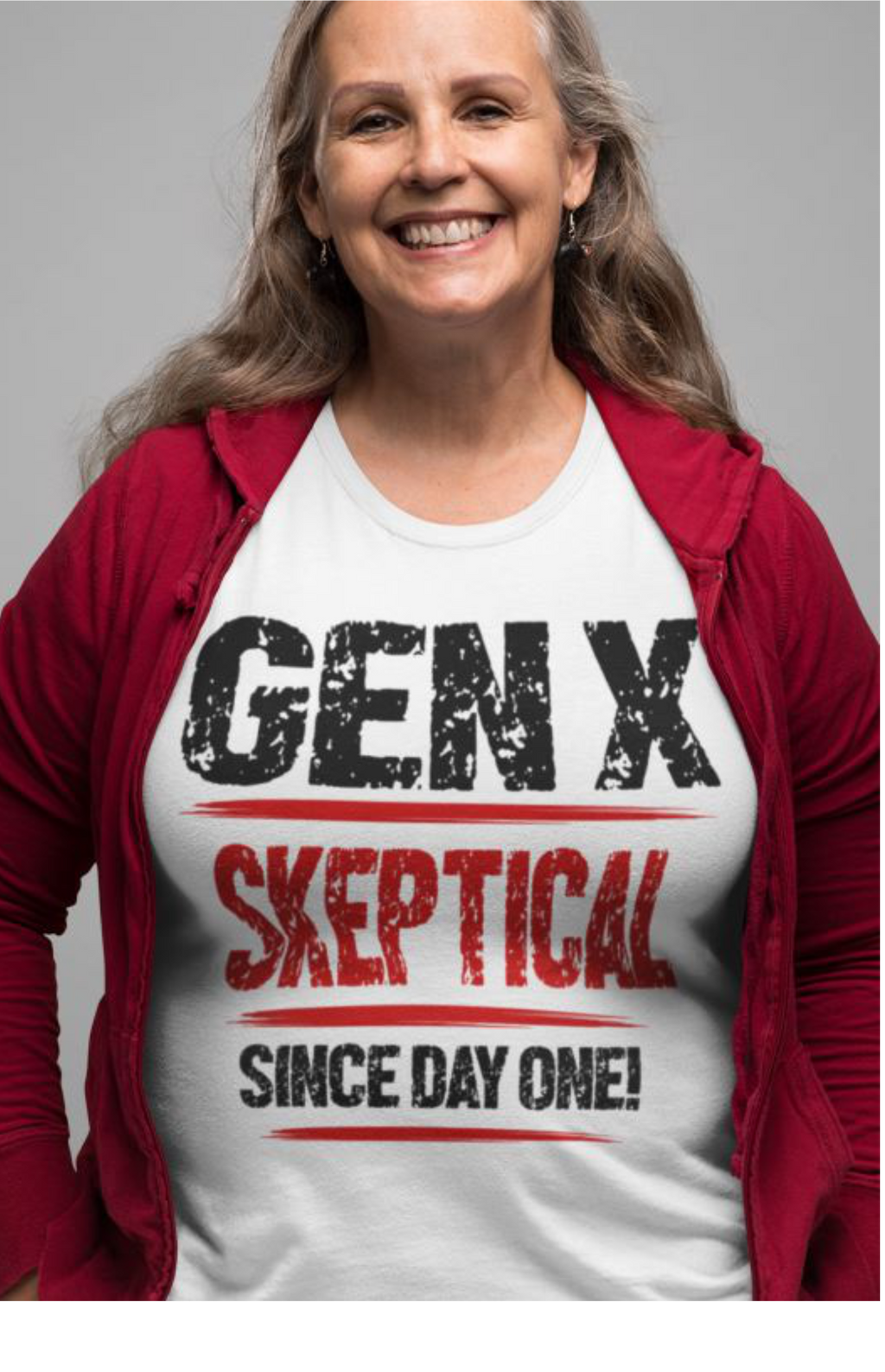 Gen X: Skeptical Since Day One — Classic Unisex Tee