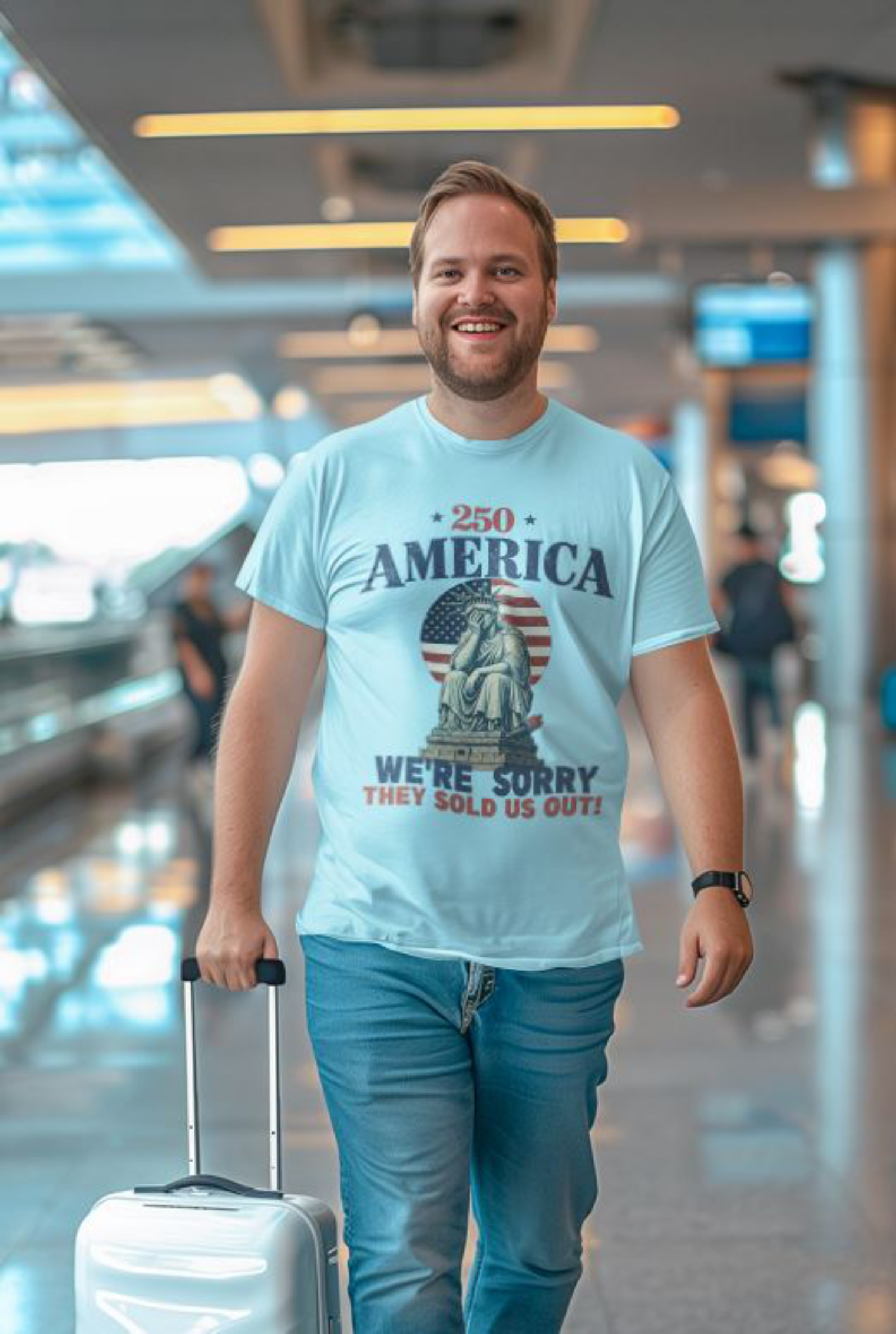 250 America We're Sorry They Sold Us Out T-Shirt