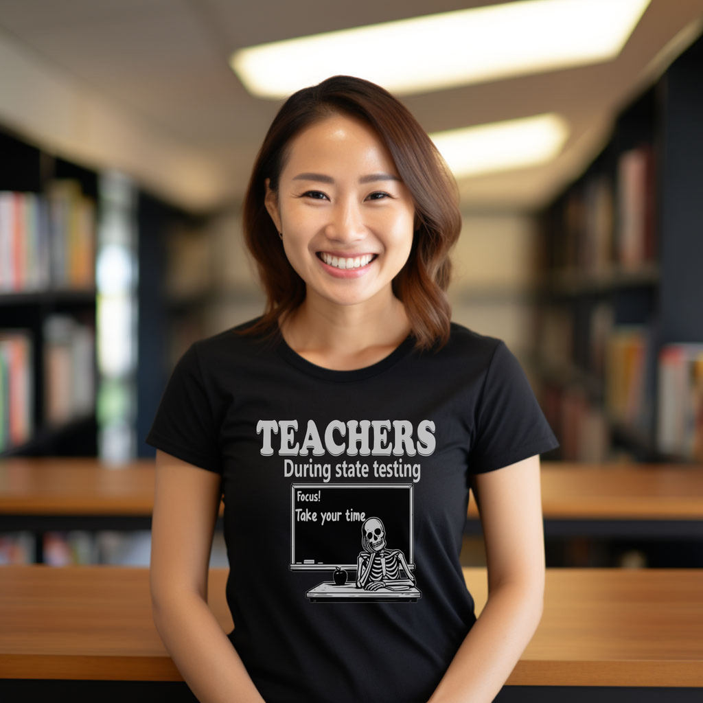 Teachers During State Testing Shirt | Take Your Time Funny Testing Teacher T-Shirt