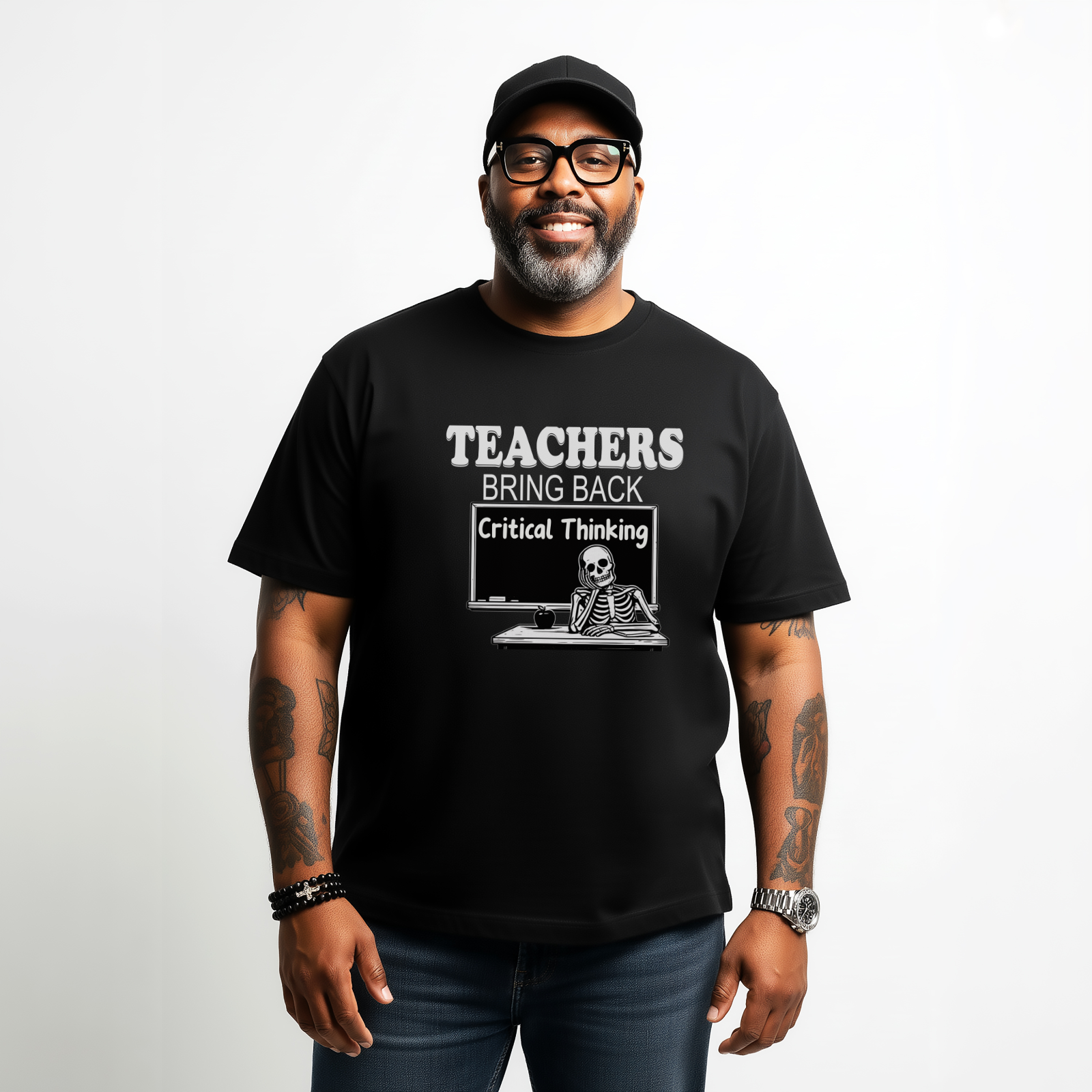 Teachers Bring Back Critical Thinking Shirt | Funny Teacher Classroom Humor T-Shirt