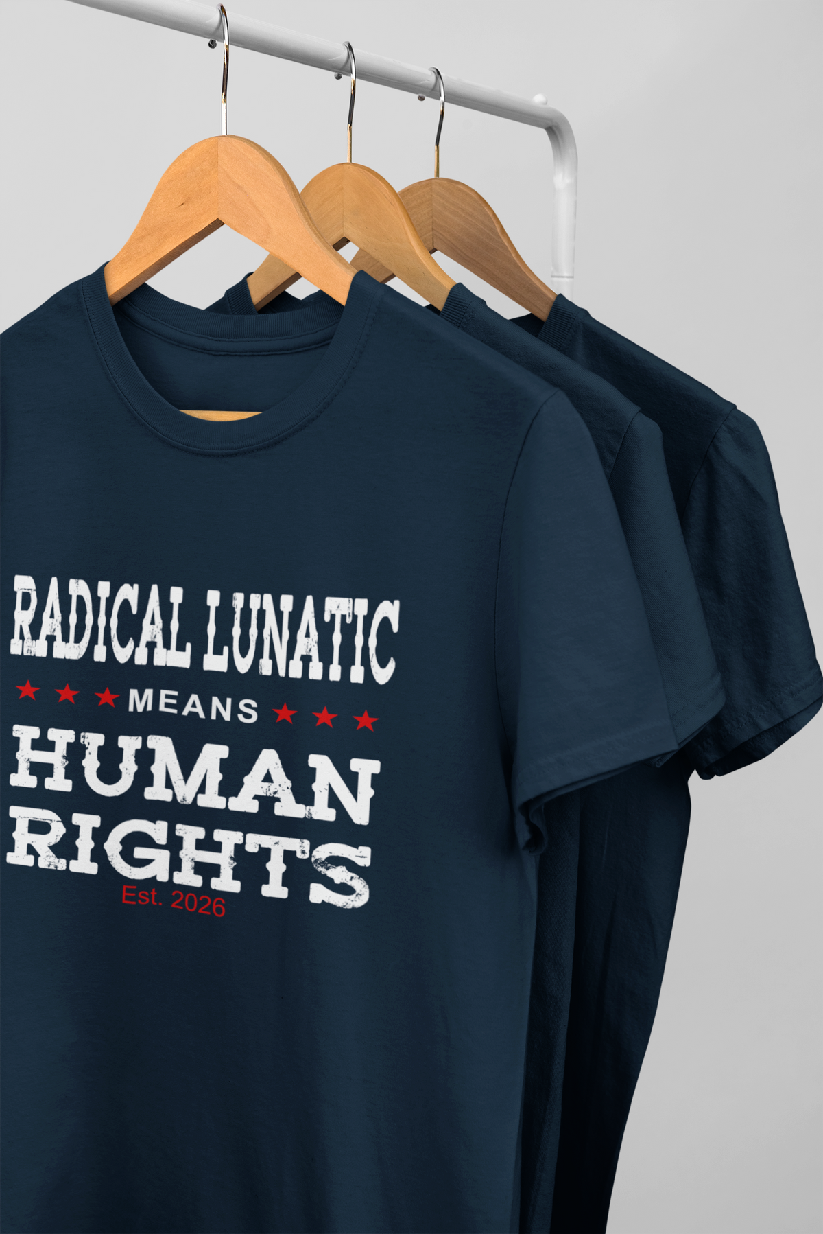 Radical Lunatic Means Human Rights - Graphic Tee