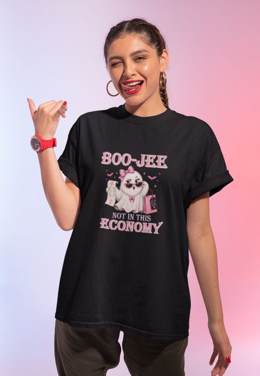 BOO-JEE NOT IN THIS ECONOMY Unisex Softstyle T-Shirt