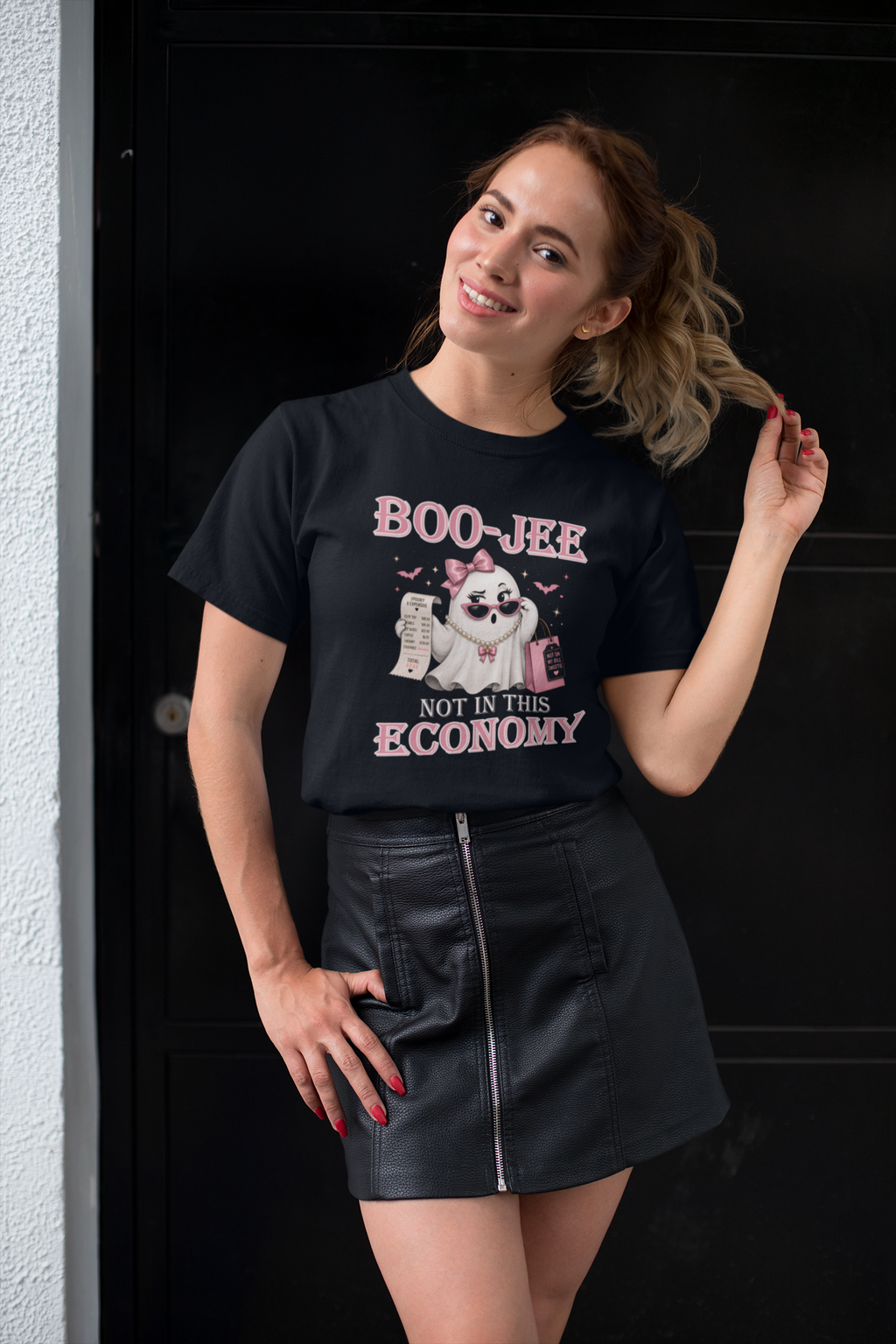 BOO-JEE NOT IN THIS ECONOMY Unisex Softstyle T-Shirt
