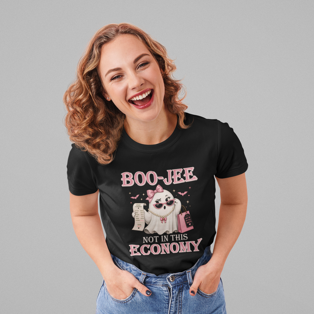 BOO-JEE NOT IN THIS ECONOMY Unisex Softstyle T-Shirt