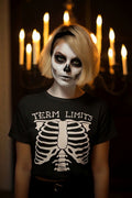 Term Limits Skeleton T-Shirt - Funny Halloween Political Satire Unisex soft Tee