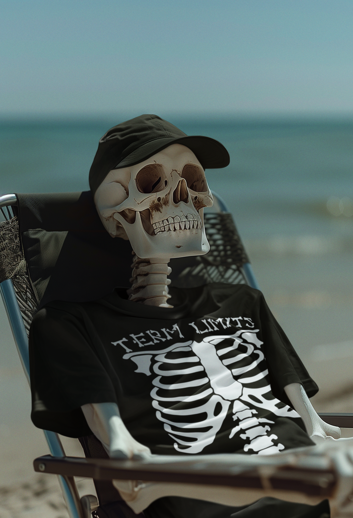 Term Limits Skeleton T-Shirt - Funny Halloween Political Satire Unisex soft Tee
