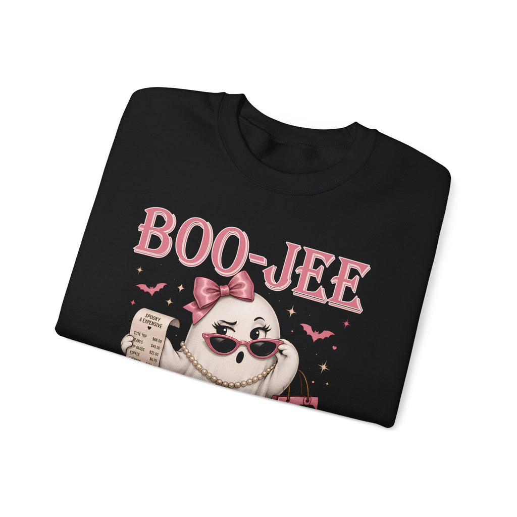 Boo-Jee Not in This Economy Ghost Halloween T- Shirt or Crewneck Sweatshirt