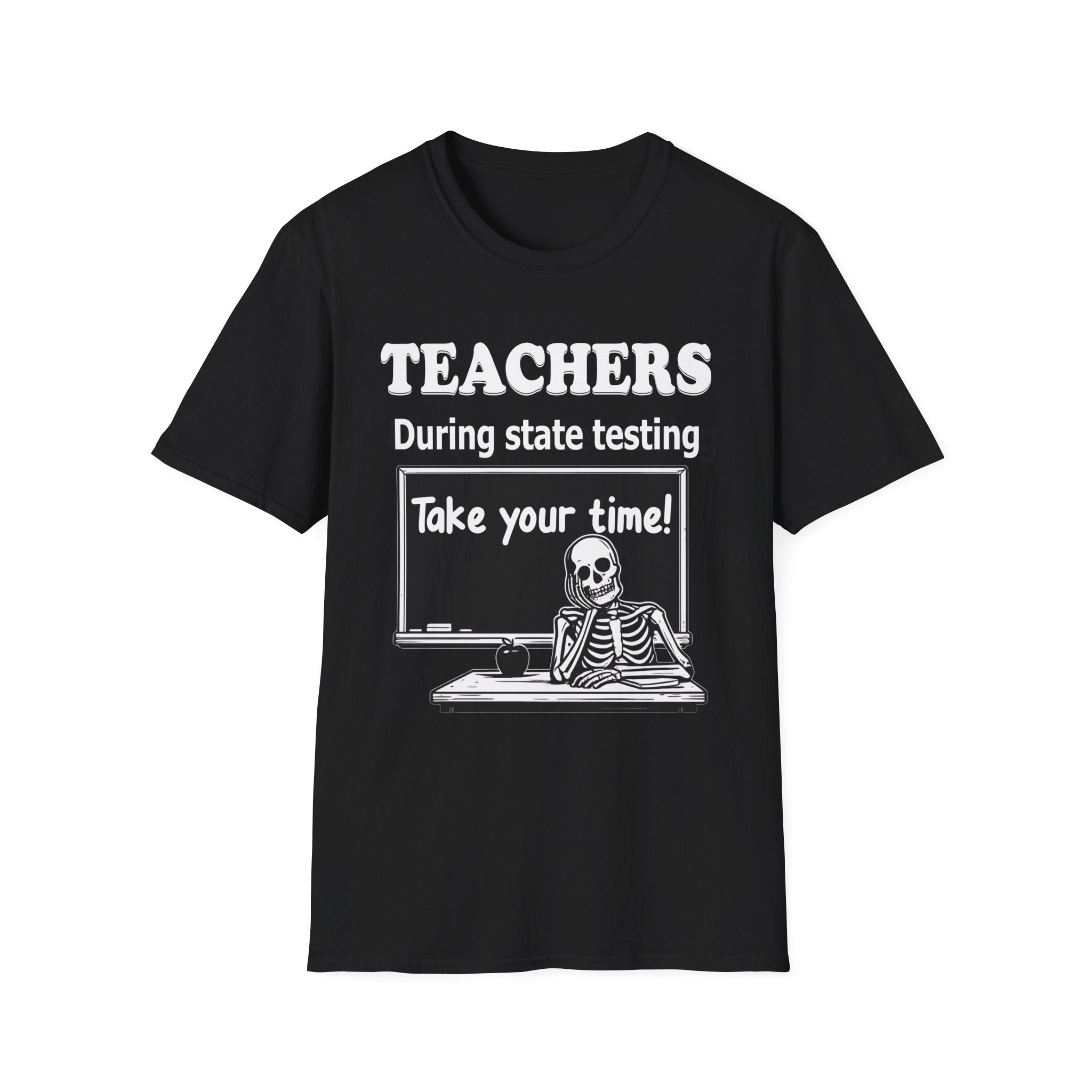 Teachers During State Testing Shirt | Take Your Time Funny Testing Teacher T-Shirt
