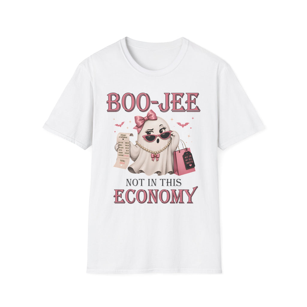 BOO-JEE NOT IN THIS ECONOMY Unisex Softstyle T-Shirt